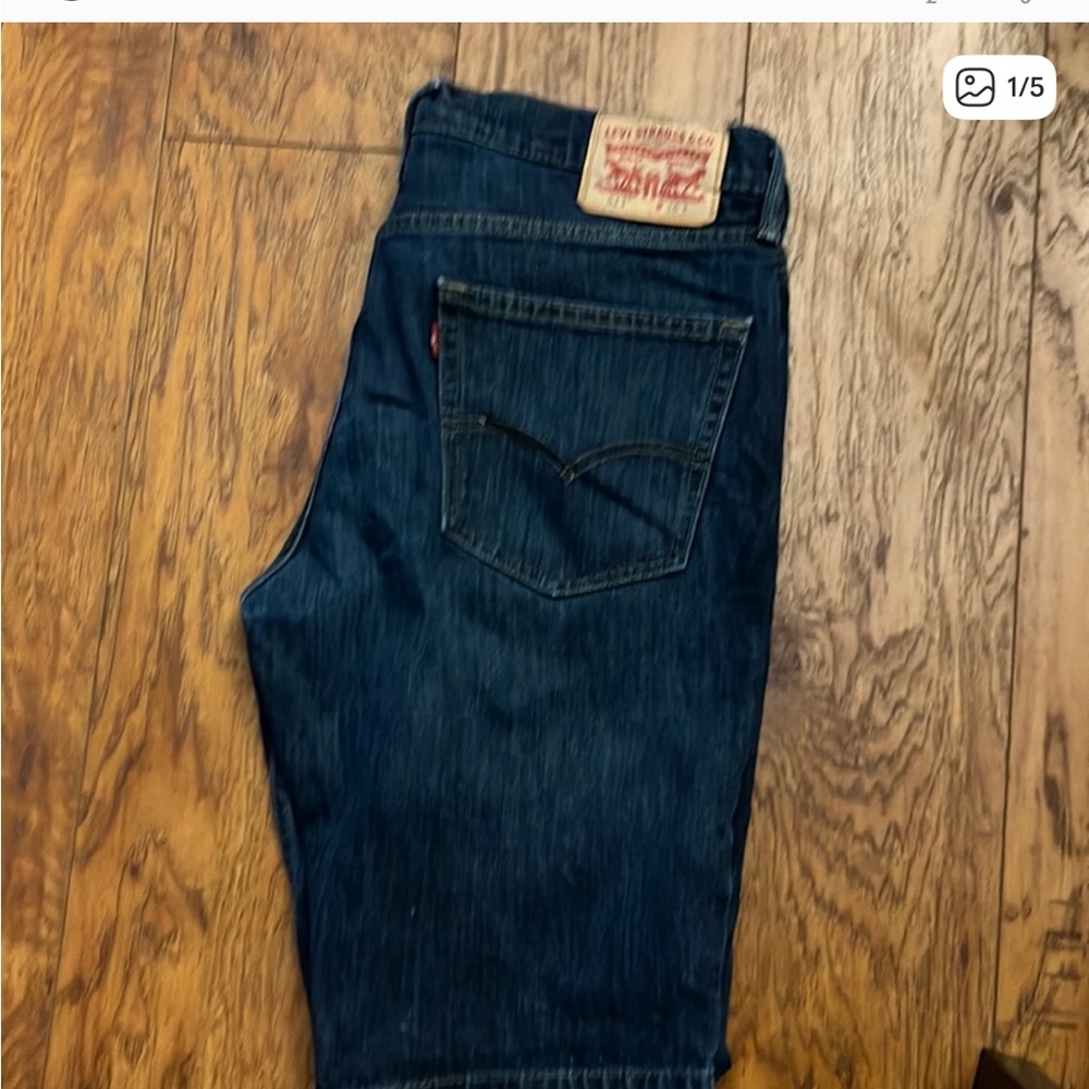 Levis Strauss 511 Shorts Mens Size 38 Casual Denim Jean - Picture 5 of 5